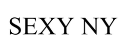 SEXY NY trademark