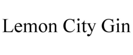 LEMON CITY GIN trademark