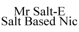 MR SALT-E SALT BASED NIC trademark