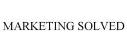 MARKETING SOLVED trademark