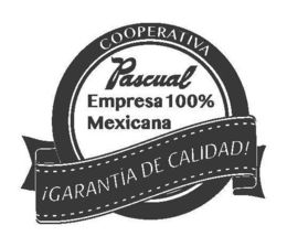 COOPERATIVA PASCUAL EMPRESA 100% MEXICANA ¡GARANTIA DE CALIDAD! trademark
