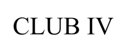 CLUB IV trademark