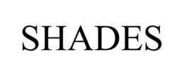 SHADES trademark