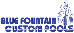 BLUE FOUNTAIN CUSTOM POOLS trademark