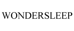 WONDERSLEEP trademark
