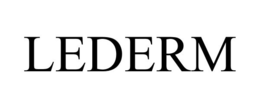 LEDERM trademark