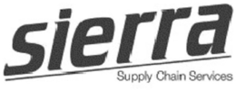SIERRA SUPPLY CHAIN SERVICES trademark
