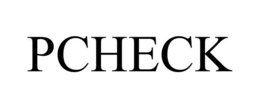 PCHECK trademark