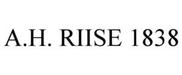 A.H. RIISE 1838 trademark