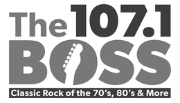 107.1 THE BOSS CLASSIC ROCK OF THE 70'S, 80'S & MORE trademark