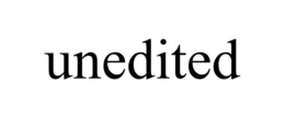UNEDITED trademark