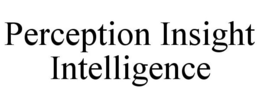 PERCEPTION INSIGHT INTELLIGENCE trademark