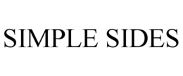 SIMPLE SIDES trademark