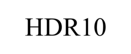 HDR10 trademark