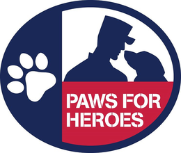PAWS FOR HEROES trademark