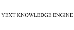 YEXT KNOWLEDGE ENGINE trademark