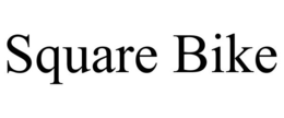 SQUARE BIKE trademark