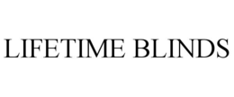LIFETIME BLINDS trademark