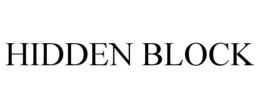 HIDDEN BLOCK trademark