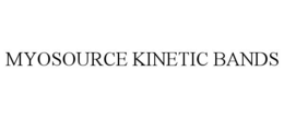 MYOSOURCE KINETIC BANDS trademark
