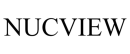 NUCVIEW trademark