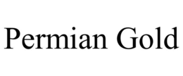 PERMIAN GOLD trademark