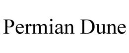 PERMIAN DUNE trademark