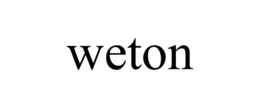 WETON trademark