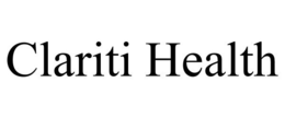 CLARITI HEALTH trademark
