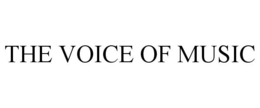 THE VOICE OF MUSIC trademark