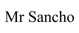 MR SANCHO trademark