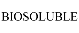 BIOSOLUBLE trademark