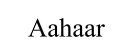 AAHAAR trademark