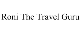 RONI THE TRAVEL GURU trademark