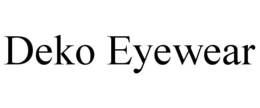 DEKO EYEWEAR trademark