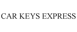 CAR KEYS EXPRESS trademark