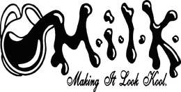M.I.L.K. MAKING IT LOOK KOOL. trademark