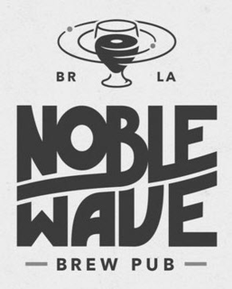 BR LA NOBLE WAVE BREW PUB trademark