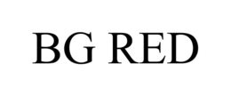 BG RED trademark