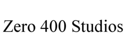 ZERO 400 STUDIOS trademark