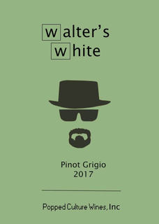 WALTER'S WHITE PINOT GRIGIO 2017 POPPEDCULTURE WINES, INC trademark