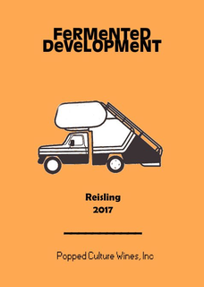 FERMENTED DEVELOPMENT REISLING 2017 POPPED CULTURE WINES, INC trademark