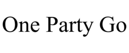 ONE PARTY GO trademark