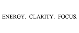ENERGY. CLARITY. FOCUS. trademark