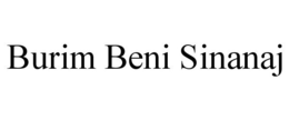 BURIM BENI SINANAJ trademark