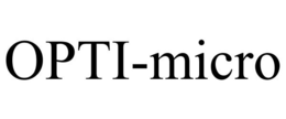 OPTI-MICRO trademark