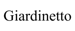 GIARDINETTO trademark