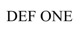 DEF ONE trademark