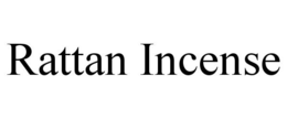 RATTAN INCENSE trademark