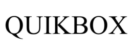 QUIKBOX trademark
